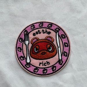Tom nook iron on / sew on patch